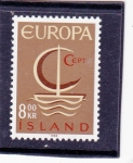 sello : Europa : Islandia : EUROPA CEPT