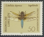 Stamps Germany -  Libellula depressa