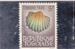 Stamps Togo -  moluscos