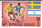 Stamps Togo -  Campeonato Mundial de Futbol Mexico'70