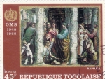 Stamps Togo -  PINTURA- Raphael