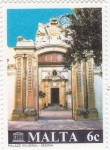 Stamps Malta -  palacio vilhena- Mdina