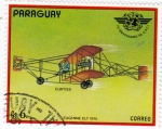  de America - Paraguay -  75 aniversario de OACI- Eugenne Ely 1910