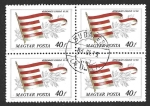 Stamps Hungary -  2688 - Banderas Históricas