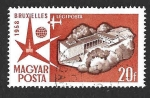 Stamps Hungary -  C176 - Exposición Universal de Bruselas