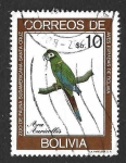 Sellos de America - Bolivia -  665 - Maracaná de Cuello Dorado