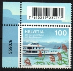 Stamps Switzerland -  Bicentenario barcos lago Constanza