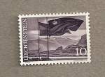 Stamps Liechtenstein -  Banderas