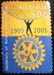 Stamps : Oceania : Australia :  Centenary of rotary international