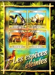 Stamps Guinea -  ESPECIES EXTINGUIDAS