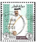 Sellos del Mundo : Asia : Qatar : 886 - Emir Sheik Hamed ibn Khalifa ath-Thani