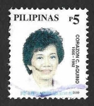 Sellos del Mundo : Asia : Filipinas : 2672d - Corazón C. Aquino