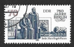 Sellos del Mundo : Europa : Alemania : 2589 - DCCL Aniversario de la Ciudad de Berlín DDR