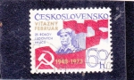 Stamps Czechoslovakia -  25º Aniversario de la Milicia Comunista