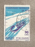 Sellos de Europa - Italia -  Campeonato mundial de bob-sleigh