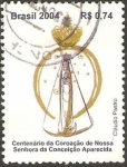 Stamps Brazil -  centº de la coronacion de nuestra señora de la aparecida