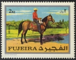 Stamps United Arab Emirates -  Caballos