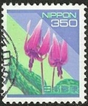 Stamps Japan -  Flores