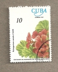 Sellos de America - Cuba -  Pelargonio