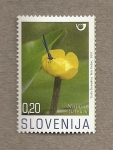 Stamps Slovenia -  Plantas acuáticas