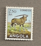 Sellos del Mundo : Africa : Angola : Gacela Oryx