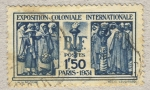 Stamps France -  International Colonial Exposition in Paris