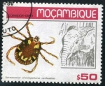 Sellos de Africa - Mozambique -  Parásitos