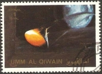 Stamps United Arab Emirates -  umm al qiwain, meteorito