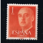 Stamps Spain -  Edifil  nº  1153  General Franco