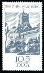 Stamps Germany -  ALEMANIA - Castillo Wartburg