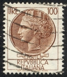 Stamps Italy -  Medallón