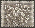 Stamps Portugal -  caballero medieval