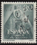 Sellos de Europa - Espa�a -  ESPAÑA 1954 1138 Sello Año Mariano Ntra. Sra. de los Reyes Sevilla 80c Usado