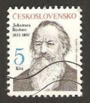 Stamps Czechoslovakia -  Johannes Brahms, músico