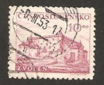 Sellos del Mundo : Europe : Czechoslovakia : 514 - V anivº de la rebelión eslovaca, castillo de Zvolen ( Eslovaquia)