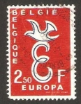 Stamps Belgium -  Europa Cept