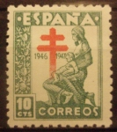 Stamps : Europe : Spain :  Pro Tuberculosis. (1009)