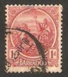 Sellos de America - Barbados -  carroza real