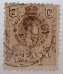 Stamps : Europe : Spain :  Alfonso XIII Tipo Medallón.