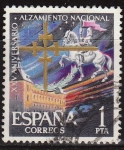 Sellos de Europa - Espa�a -  ESPAÑA 1961 1355 Sello XXV Aniv. del Alzamiento Nacional Alcazar de Toledo 1p usado