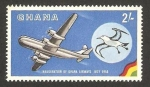 Stamps Ghana -  inauguracion de las lineas aereas de ghana