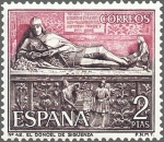 Sellos de Europa - Espa�a -  ESPAÑA 1968 1878 Sello Nuevo Serie Turistica El Doncel Catedral de Sigüenza Guadalajara c/s charnela