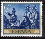 Sellos de Europa - Espaa -  Mariano Fortuny Marsal. Batalla de Tetuán.