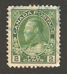 Sellos de America - Canad -  george V