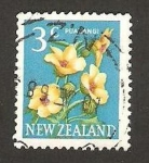 Stamps New Zealand -  flora, puarangi