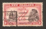 Stamps New Zealand -  Centº de Nueva Zelanda, capitán Cook