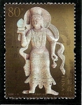 Stamps China -  Grutas de Yungang,ofrenda de Bodhisattva