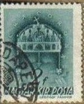 Stamps Hungary -  Hungria 1939 Scott 538 Sello Corona de San Esteban usado Magyar Posta M-599 Ungarn Hungary Hongrie U