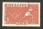 Sellos de America - Nicaragua -  X serie mundial de base ball amateur, soff ball