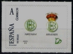 Sellos de Europa - Espa�a -  Centenario del Real Betis Balompié.Escudos de 1907-1914 , y 1914-1931